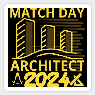 Match Day Architect 2024: Show Your Architectural Pride Magnet